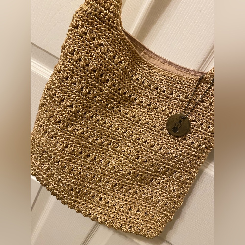 Crochet Cross Body Hobo Bag